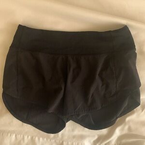 Lululemon Black Workout Shorts